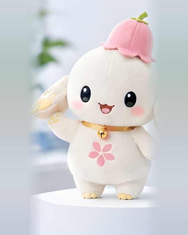 花をモチーフにしたAIぬいぐるみ